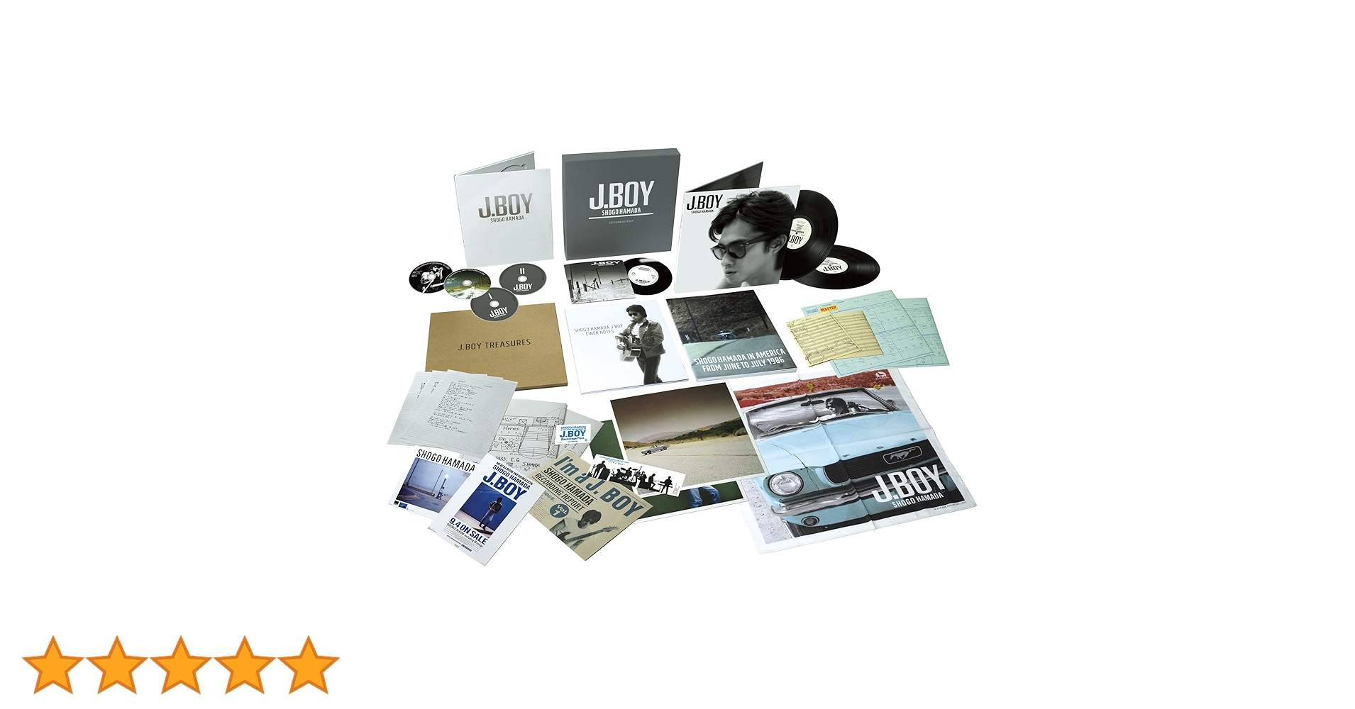 浜田省吾　J.BOY 30th Anniversary Box Amazon.co.jp: 